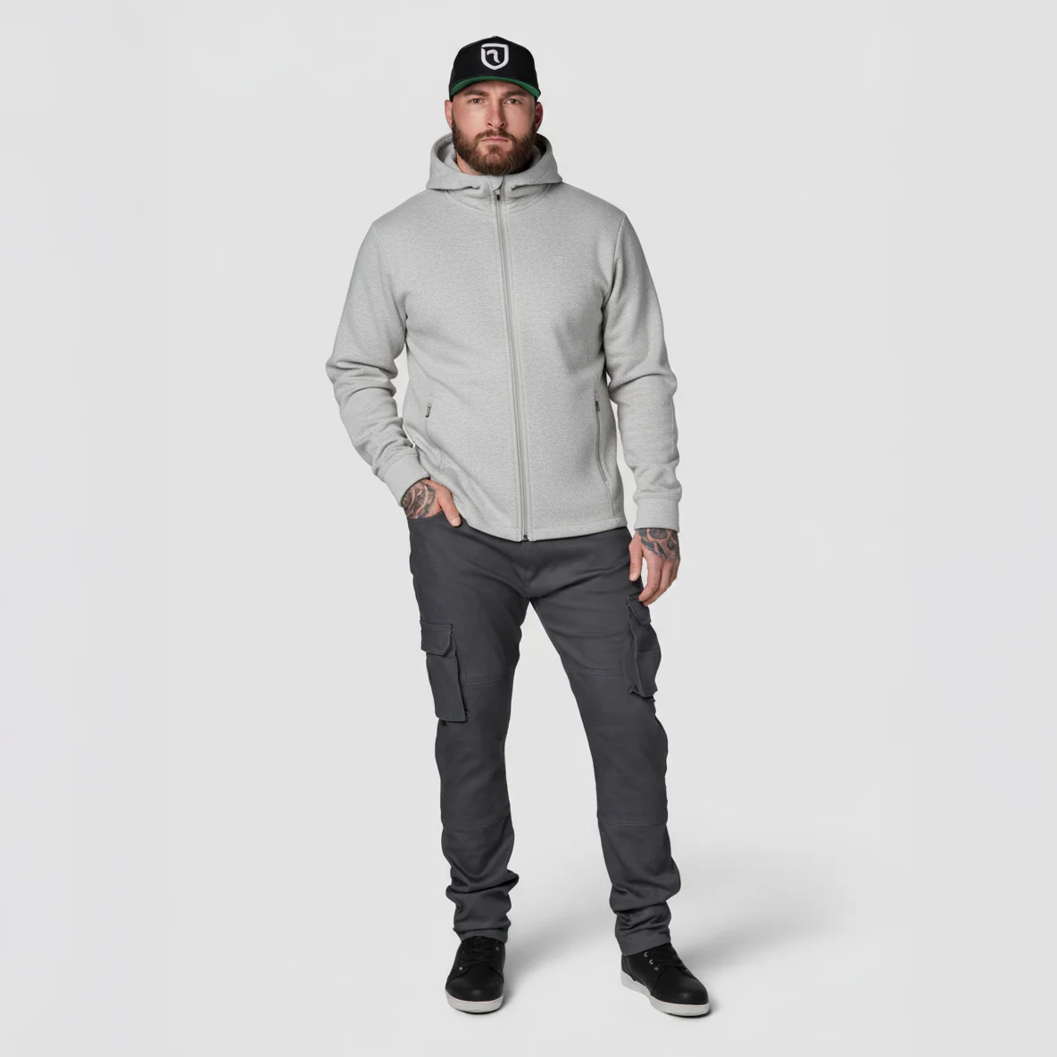 Body Guard Zip Hoodie - Image 4