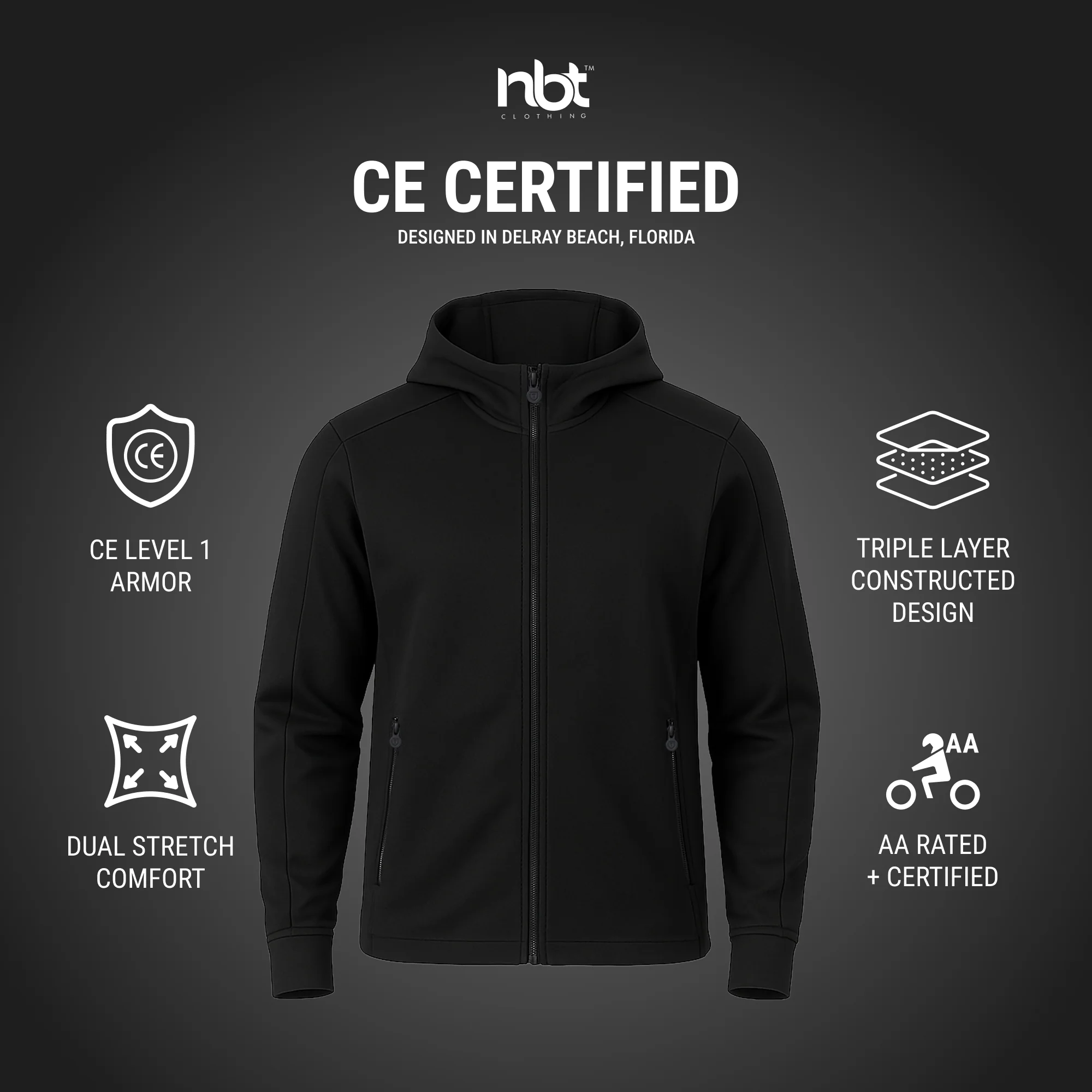 Body Guard Zip Hoodie - Image 8