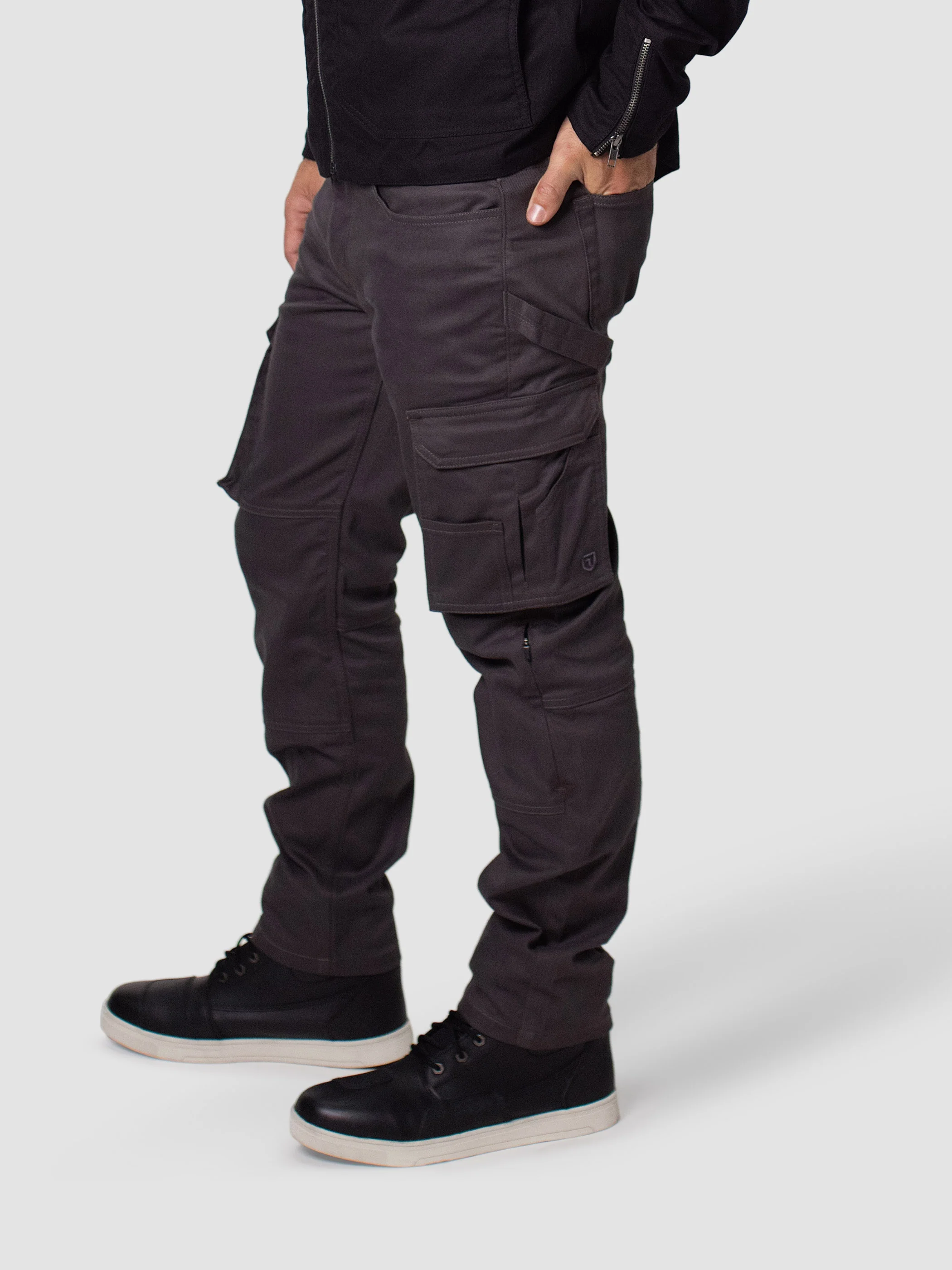 License to Ride Straight Cargo Pant-Slate - Image 3