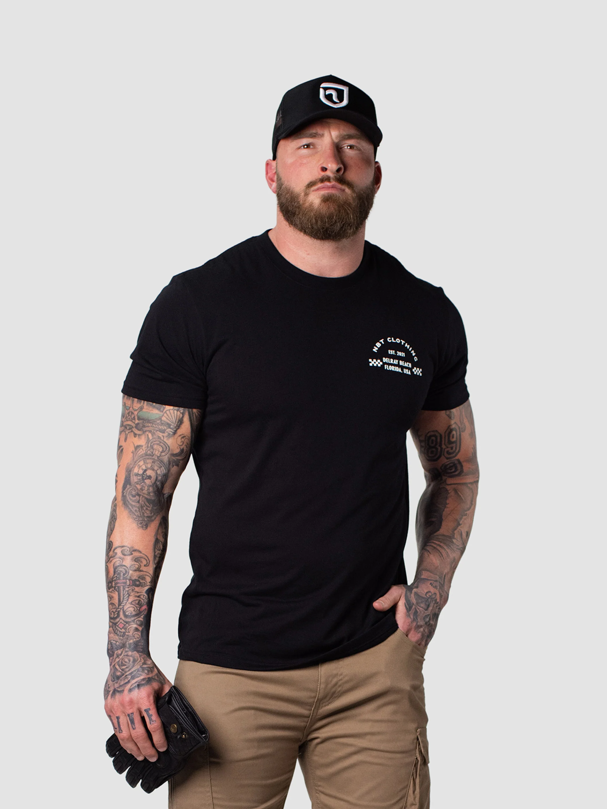 Men's Racing Stripe Logo Graphic Tee - Image 4