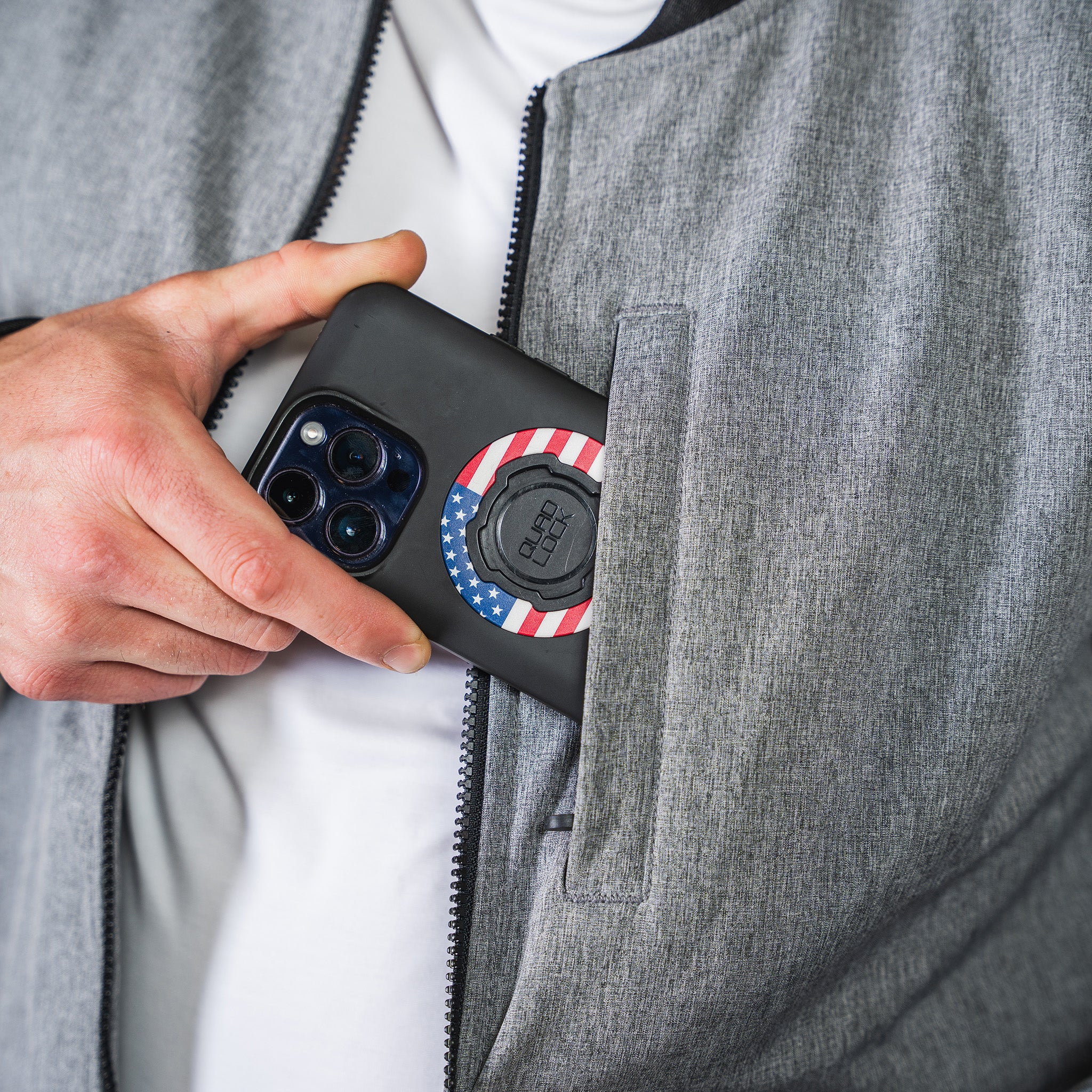 Bomber Armored Moto Jacket - Image 4