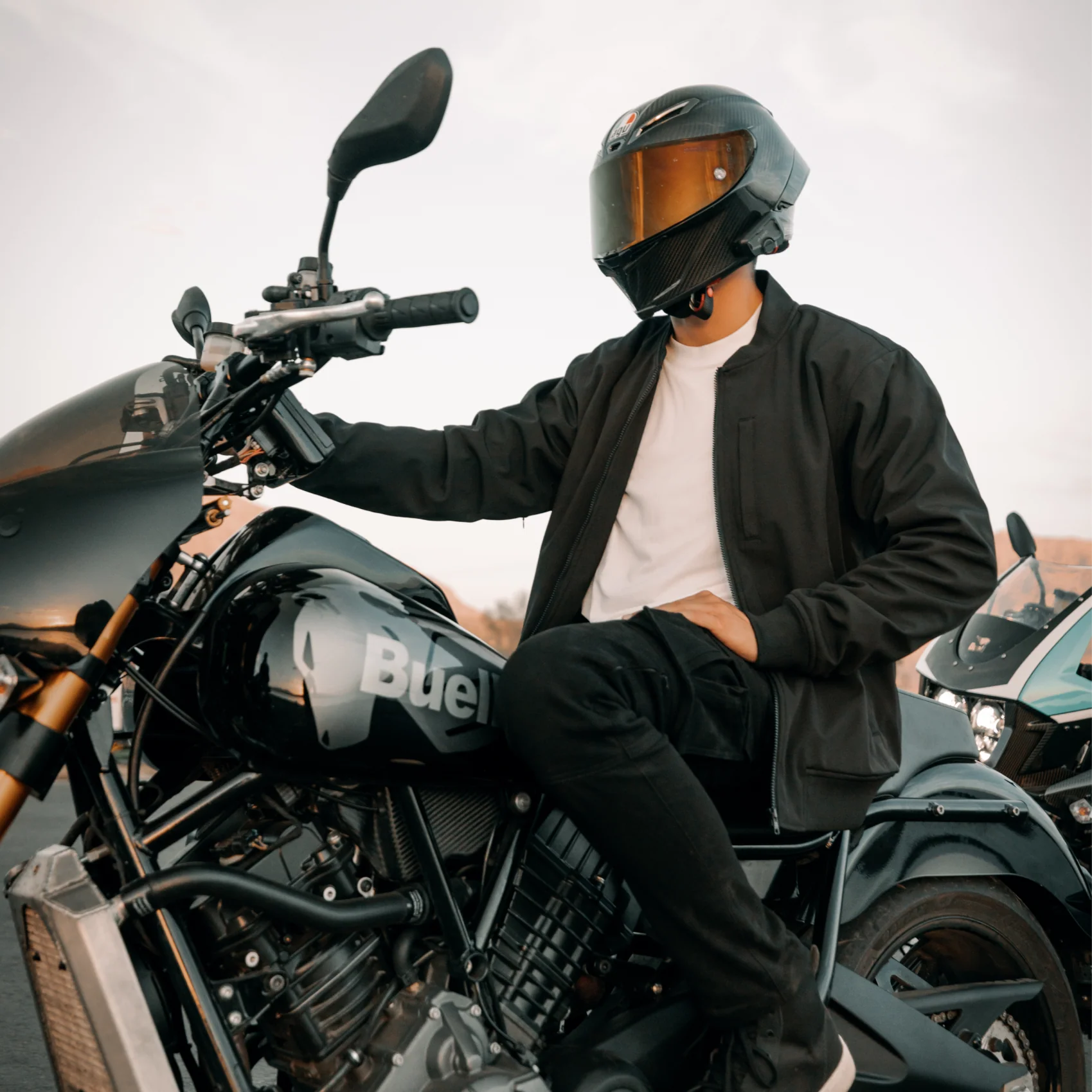 Bomber Armored Moto Jacket - Image 9