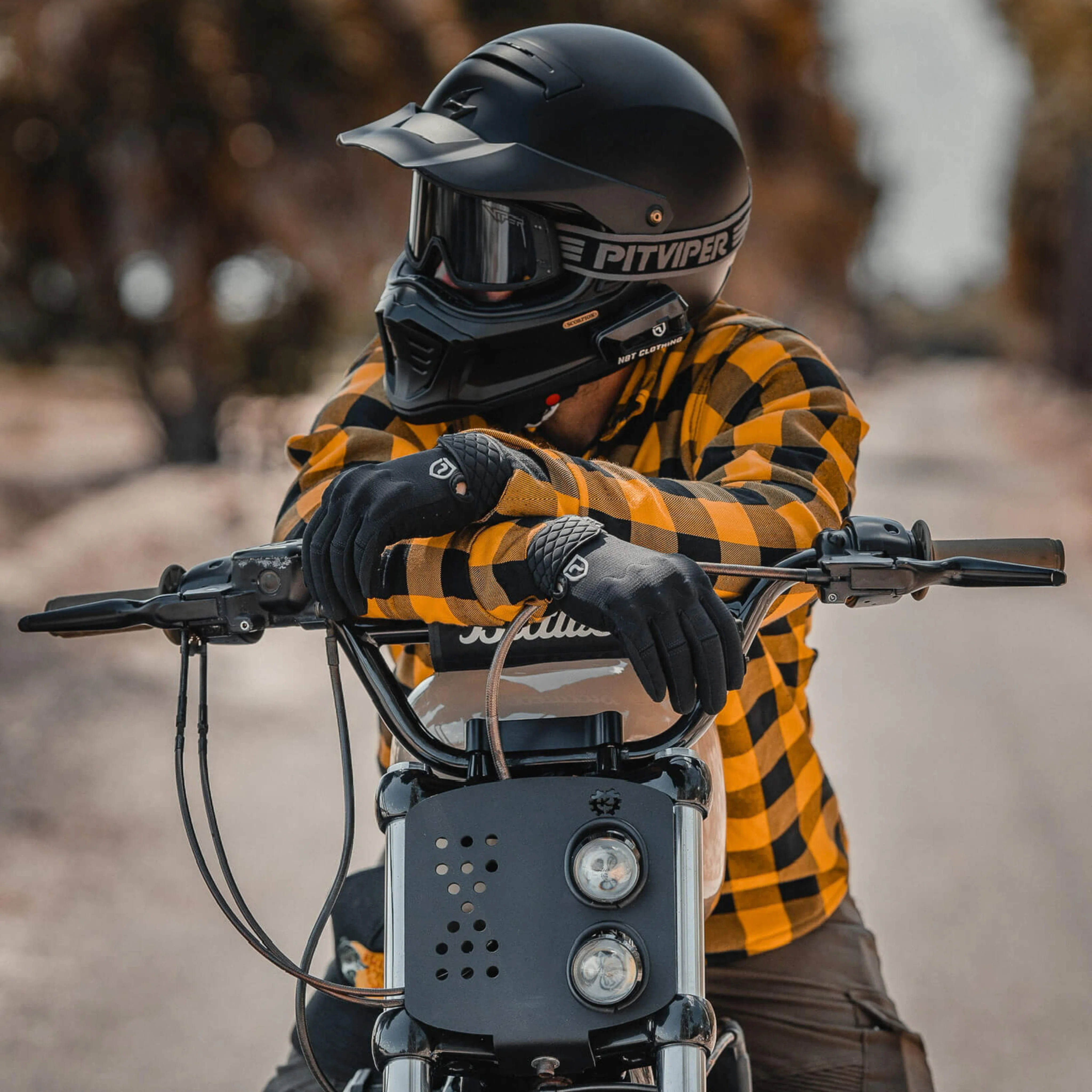 Stealth Series Moto Gloves - Image 6